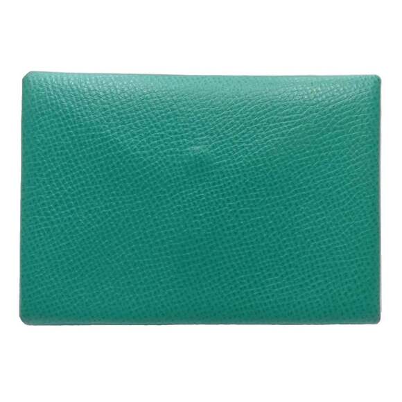 HERMES Hermes Wallet/Coin Case H083035CK Calvi Duo C Stamp Veau Epsom Vertigo...